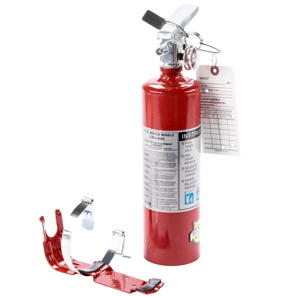 NEW Automotive Fire Extinguisher with Automobile Mounting Bracket 2